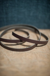 Split Cowhide  Leather Strapping 1/2"  $19.00 NZD