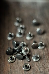 Brass Rivets - Set of 20 - $7.90 NZD