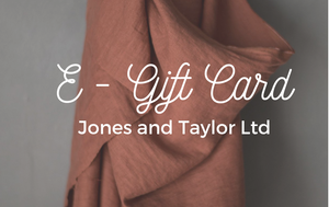 Jones and Taylor E - Gift Card