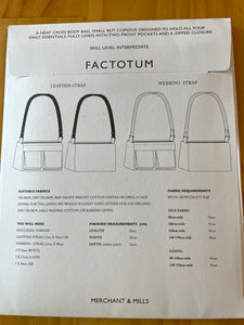 Factotum Pattern - $30.00 NZD