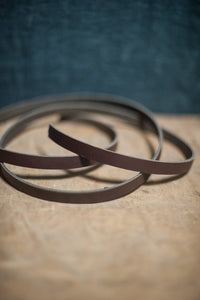 Split Cowhide Leather Strapping 1/2". $19.00 NZD